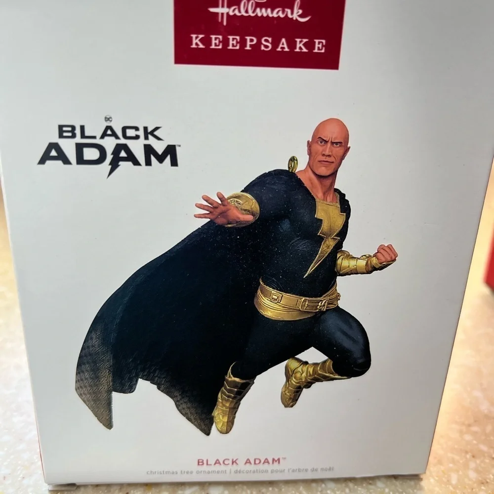 2022 Hallmark Keepsake Black Adam Christmas Ornament NIB
